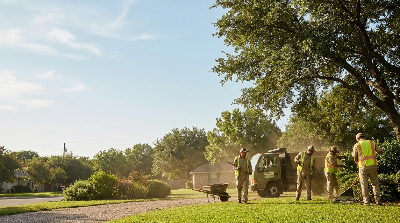 Landscaping in Amherst, TX near me